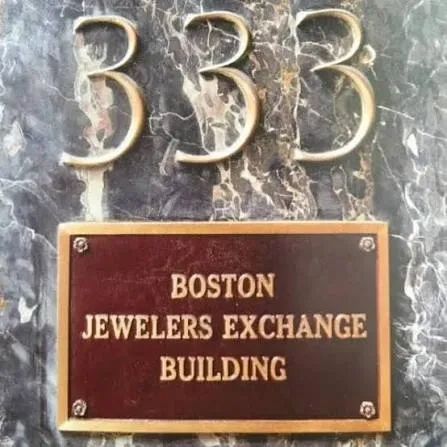 333 Boston Jewelers Exchange Building entrance signage