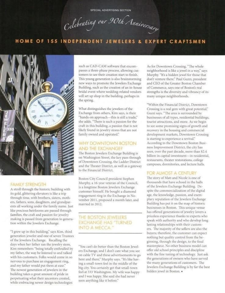 Boston Magazine 90th anniversary feature